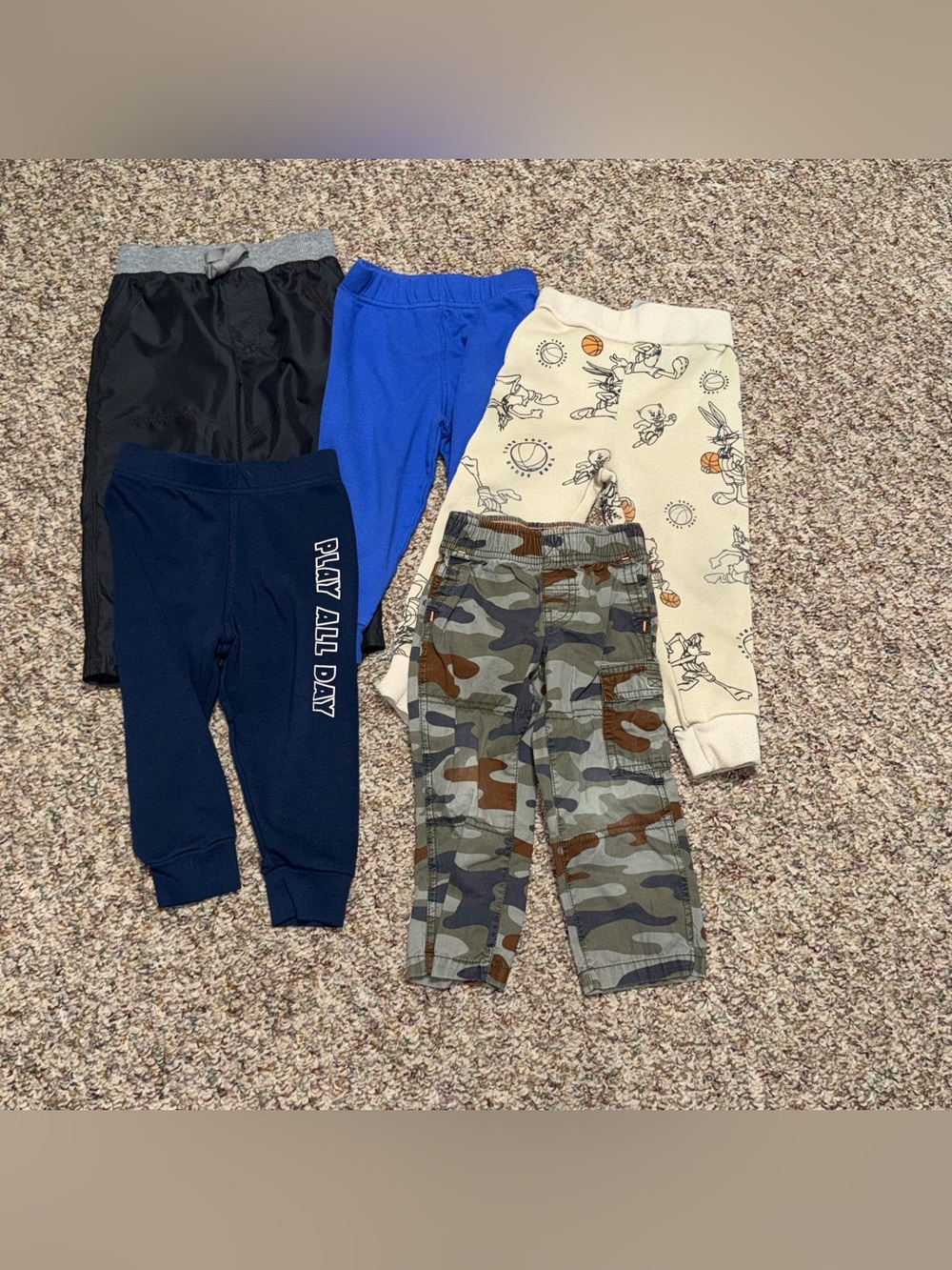 Boys toddler 2T lot of pants bottoms Kids Jogger Mix -‎ Camo